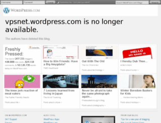 vpsnet.wordpress.com screenshot