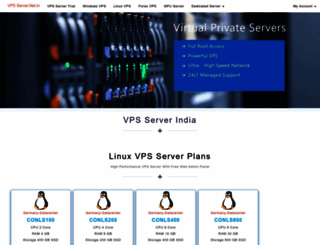vpsserver.net.in screenshot