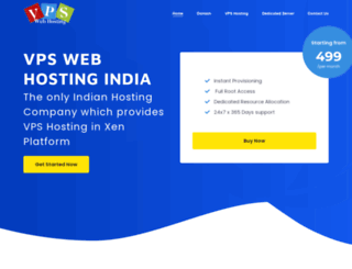 vpswebhostingindia.com screenshot