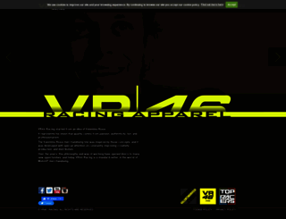 vr46racing.com screenshot