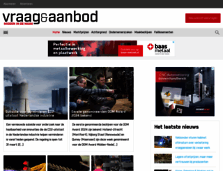 vraagenaanbod.nl screenshot