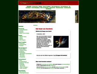vragenoverkerst.nl screenshot