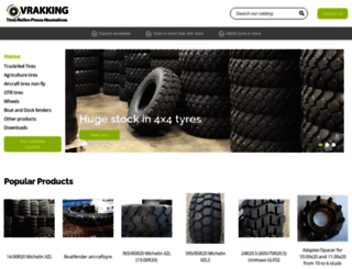 vrakking-tires.com screenshot