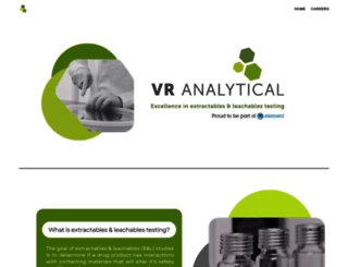 vranalytical.com screenshot