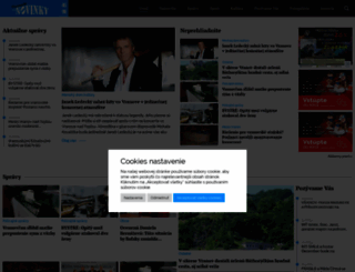 vranovskenovinky.sk screenshot