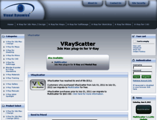 vrayscatter.com screenshot