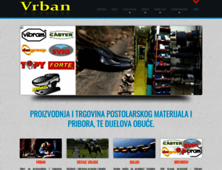 vrban.com.hr screenshot