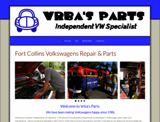 vrbasparts.com screenshot