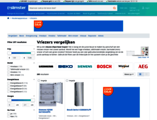 vriezer.nl screenshot