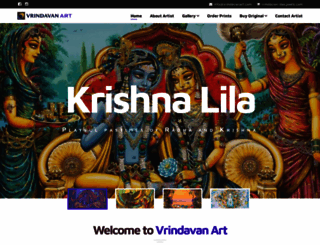 vrindavanart.com screenshot