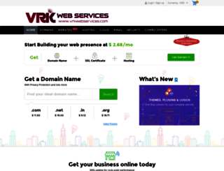 vrkwebservices.com screenshot