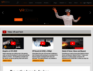 vrone.co.uk screenshot