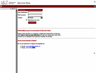 vs.service-now.com screenshot