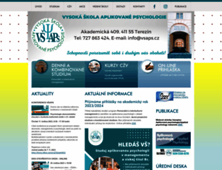 vsaps.cz screenshot