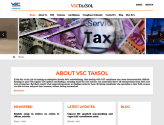 vsctaxsol.com screenshot