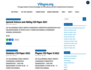 vshyne.org screenshot