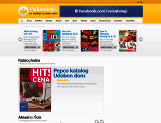 vsikatalogi.si screenshot