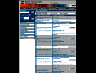 vspo.gsfc.nasa.gov screenshot