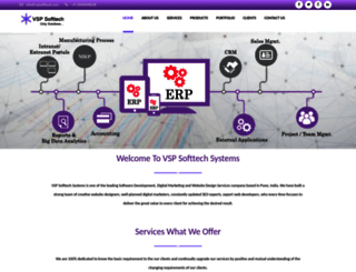 vspsofttech.com screenshot