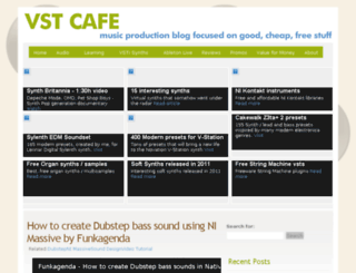 vstcafe.com screenshot