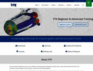 vtk.org screenshot