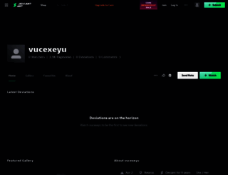 vucexeyu.deviantart.com screenshot