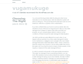 vugamukuge.wordpress.com screenshot