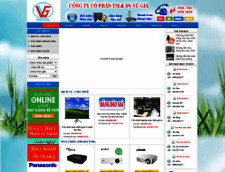 vugiajsc.com.vn screenshot