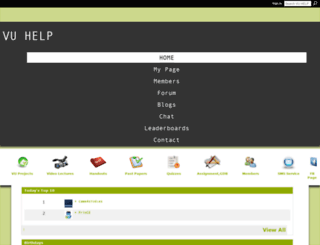 vuhelp.ning.com screenshot