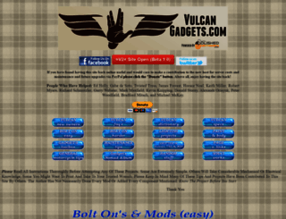 vulcangadgets.com screenshot