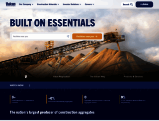vulcanmaterials.com screenshot