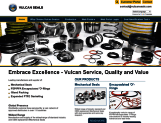 vulcanseals.com screenshot