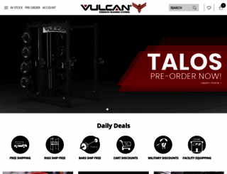 vulcanstrength.com screenshot