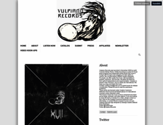 vulpianorecords.com screenshot