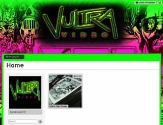 vultra_video.storenvy.com screenshot