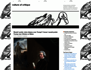 vultureofcritique.wordpress.com screenshot