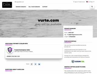 vurte.com screenshot