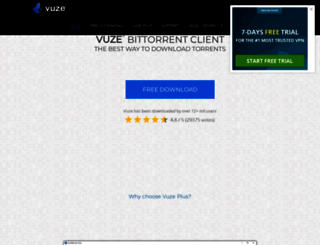 vuze.com screenshot