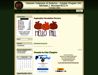 vva542.org screenshot