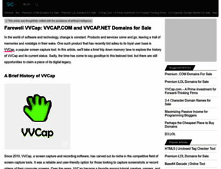 vvcap.net screenshot
