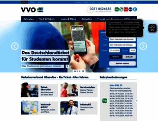 vvo-online.de screenshot