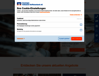 vvr-bank.de screenshot