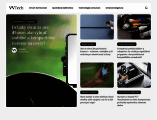 vvtech.sk screenshot