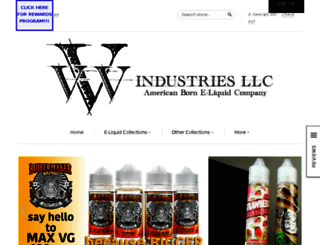 vvv-industries.myshopify.com screenshot