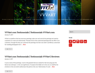 vvvartcomtestimonials.wordpress.com screenshot