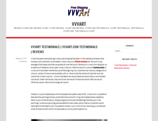 vvvarttestimonials.wordpress.com screenshot