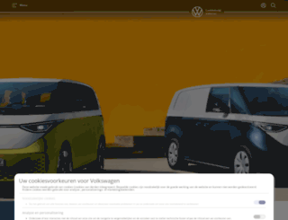vw-commercial-vehicles.be screenshot