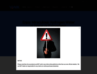 vwawater.com screenshot