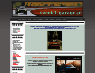 vwmk1-garage.pl screenshot