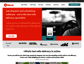 vworkapp.com screenshot